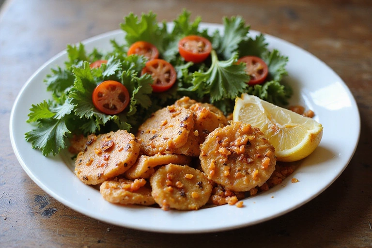 Talíř s lahodným a zdravým veganským pokrmem